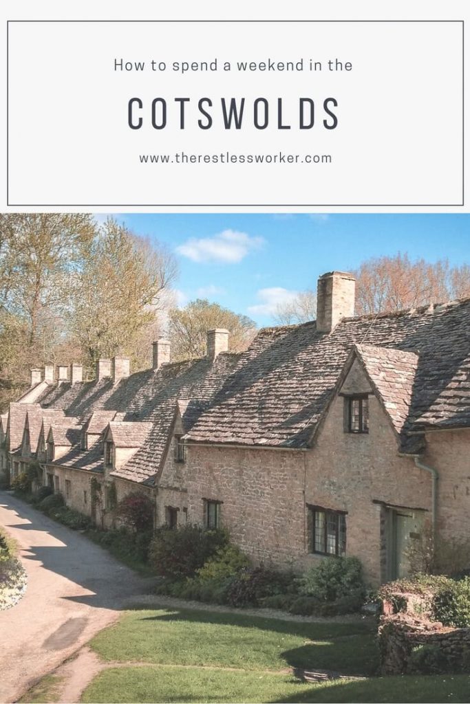 spend a weekend in the cotswolds