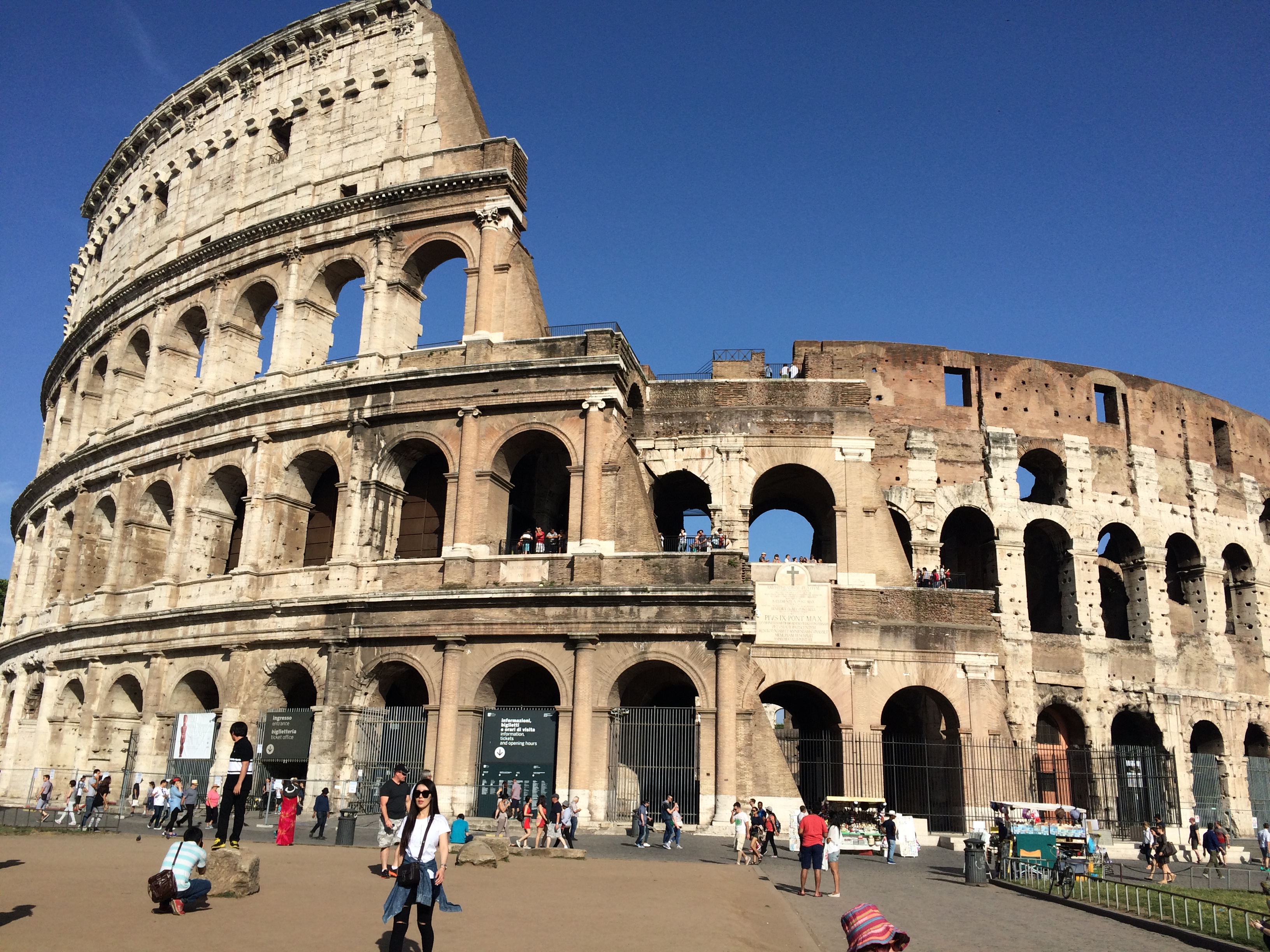 Rome colosseum italy