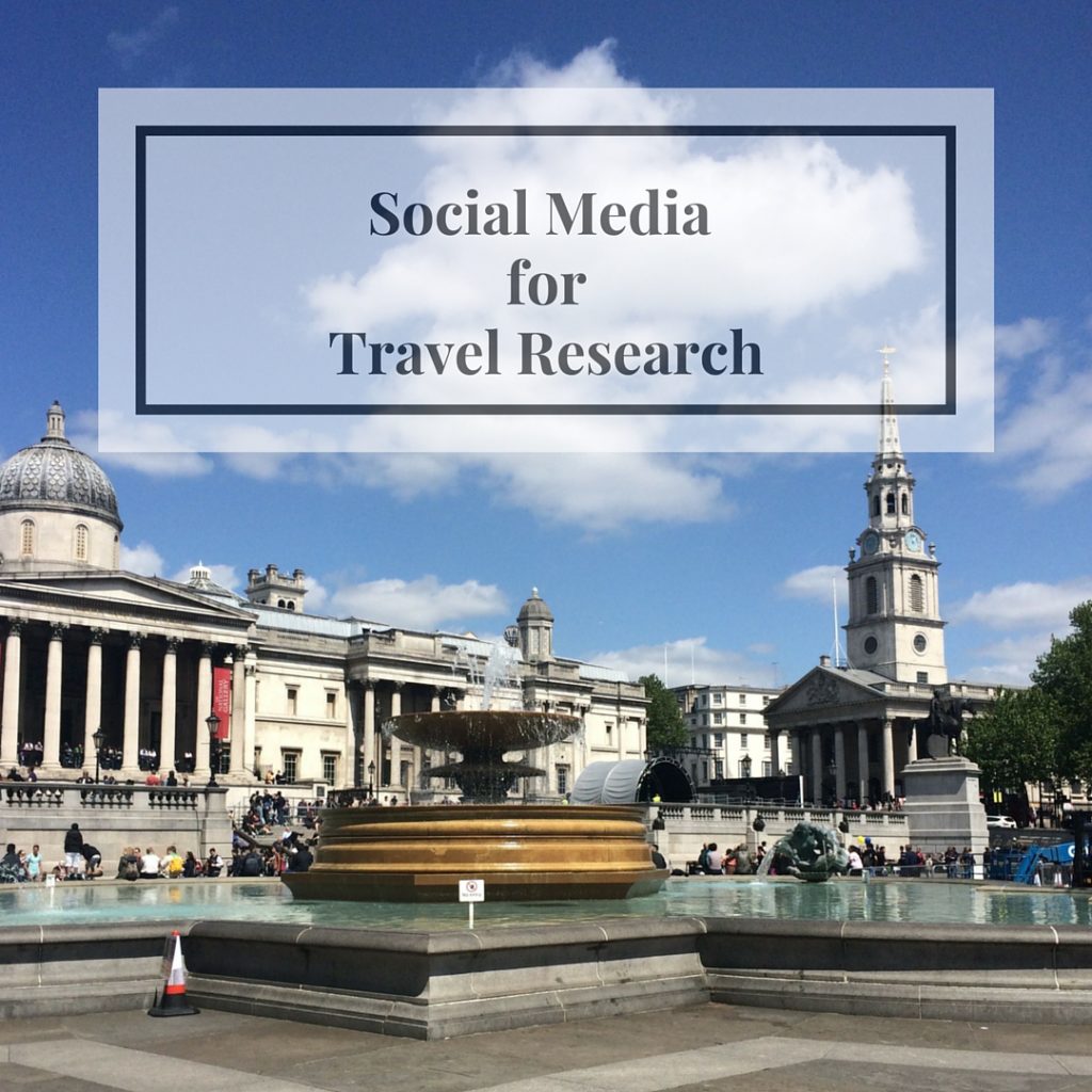 Social Media Travel Research