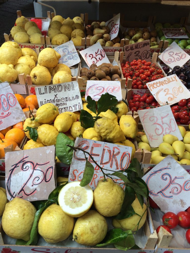 lemons sorrento italy amalfi coast