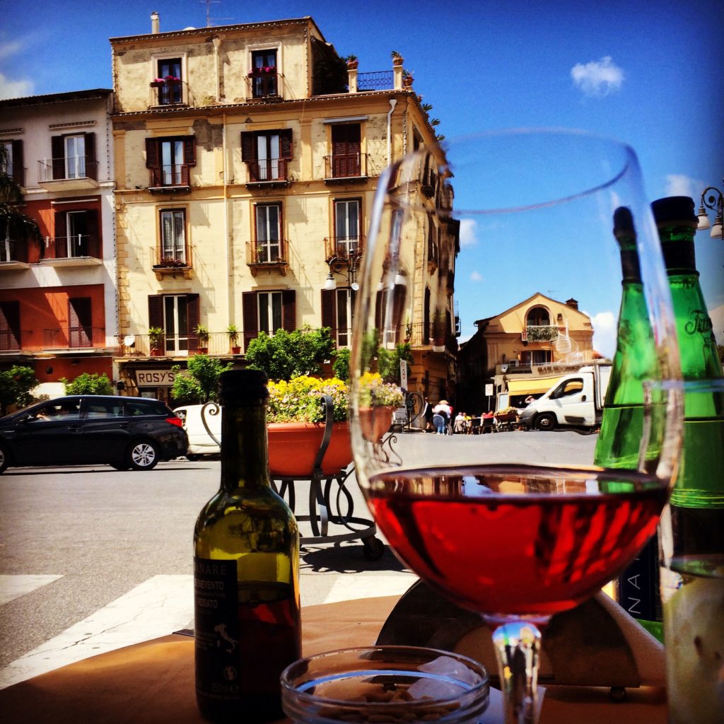 wine amalfi coast sorrento italy