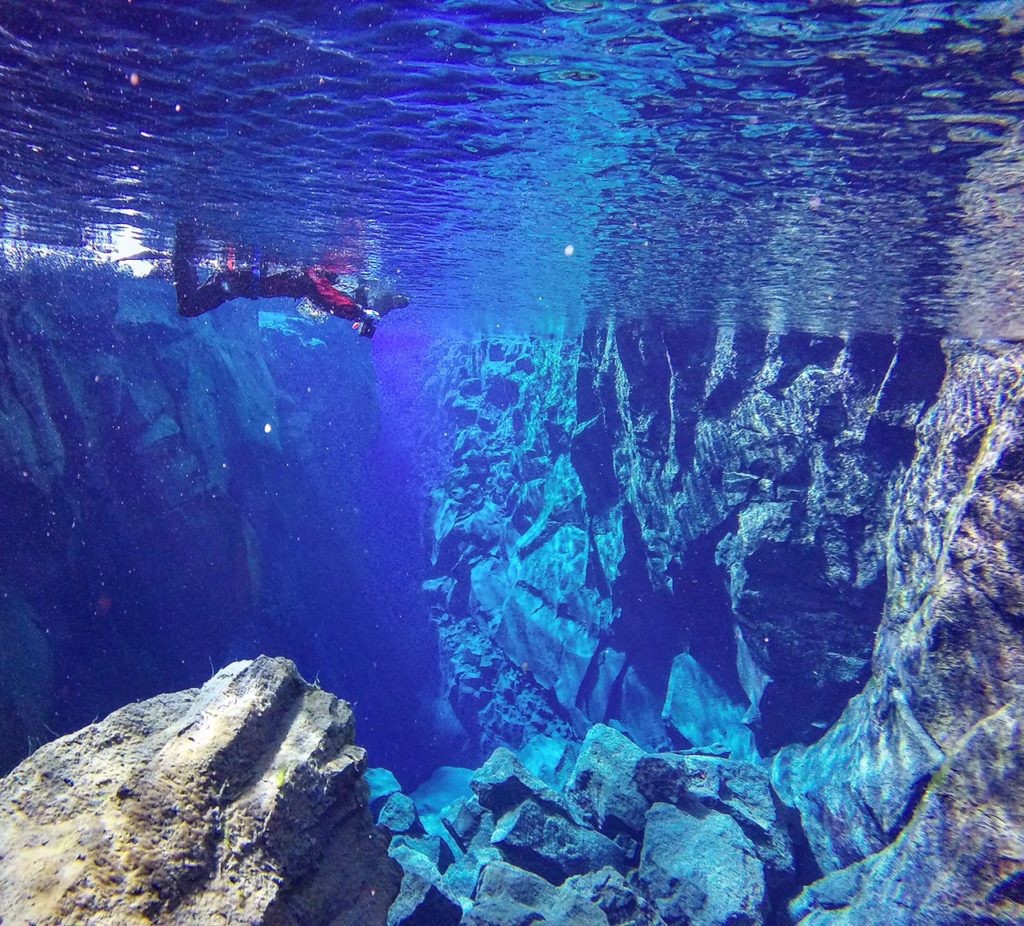 Diving Silfra Iceland