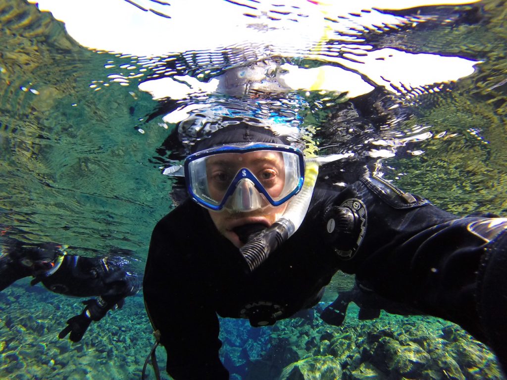 Diving Silfra Iceland