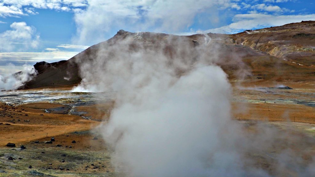 Lake Myvatn Hevrir Iceland