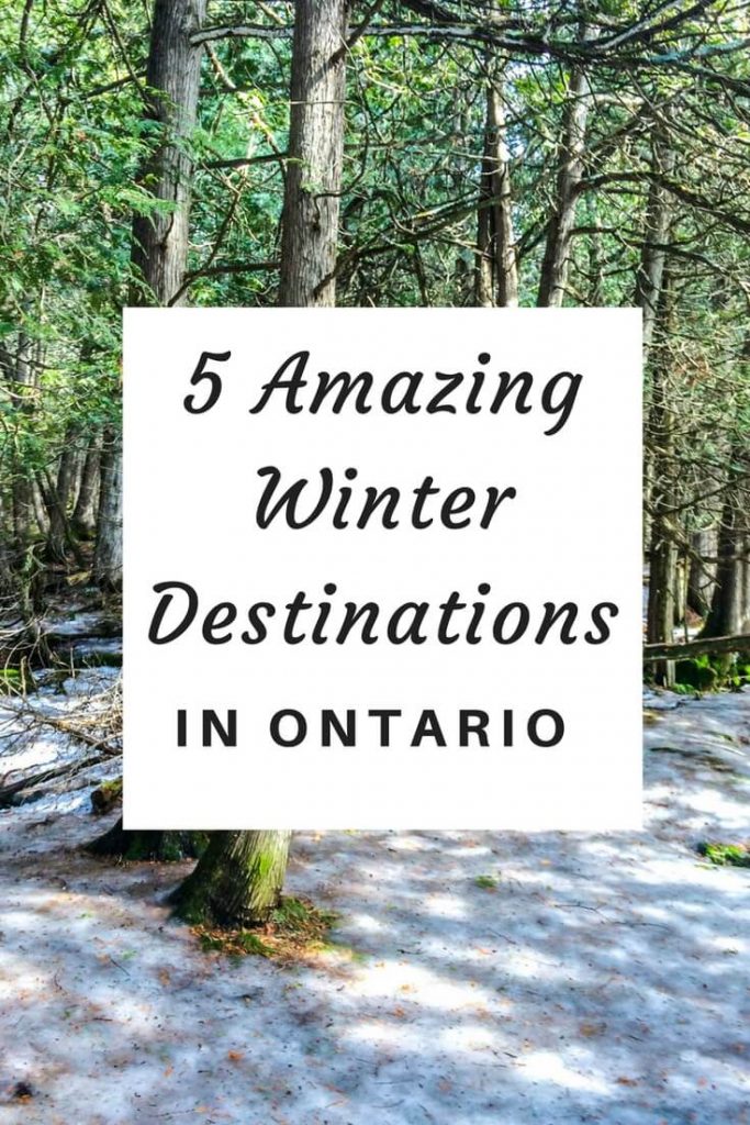 winter destinations in ontario