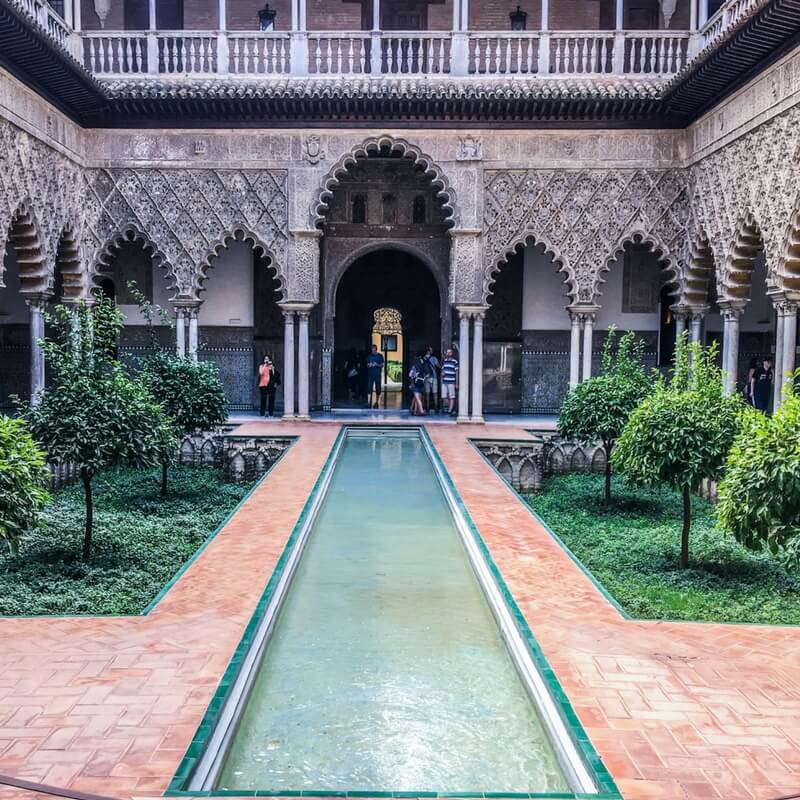 alcazar seville of spain