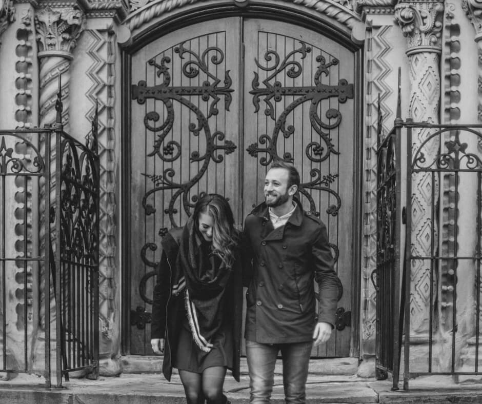 Our Engagement Photos At The University Of Toronto