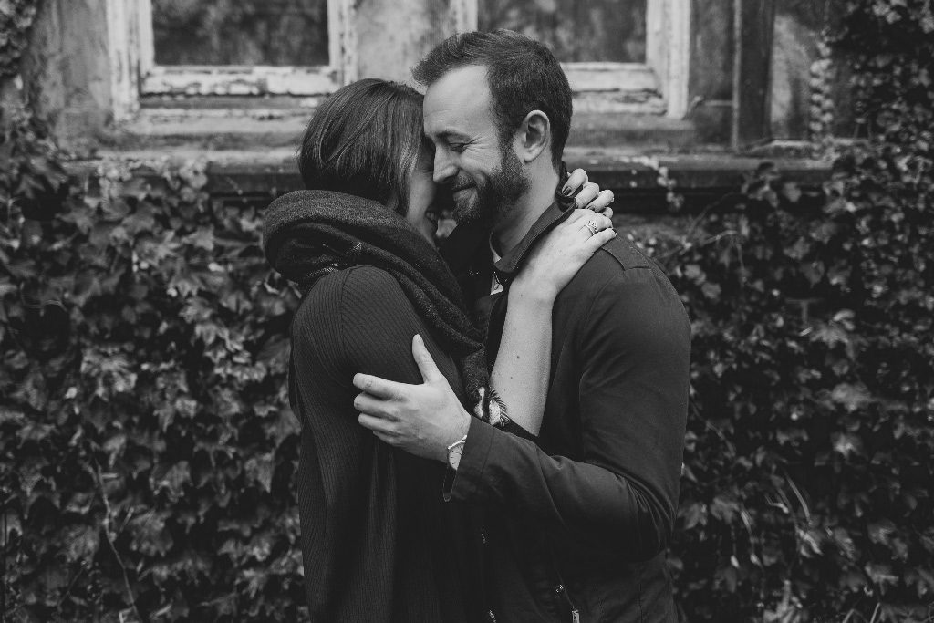 engagement photos at the university of Toronto