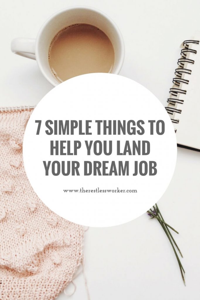 land your dream job