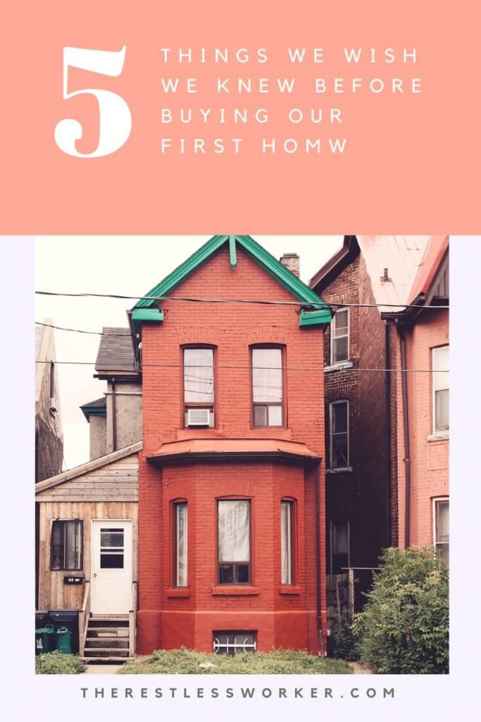 Toronto buying our first home