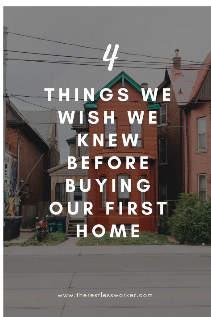 Toronto buying our first home