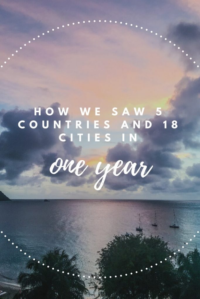 18 cities in one year