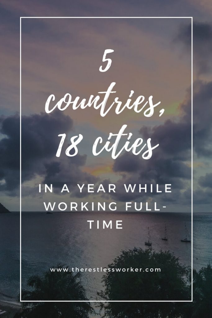 18 cities in one year