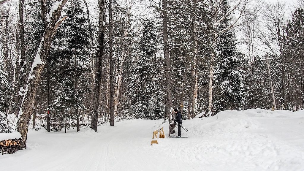 cross country skiing opeongo