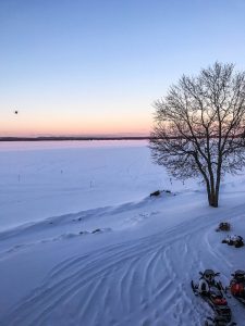 snowshoeing ontario romantic winter getaway