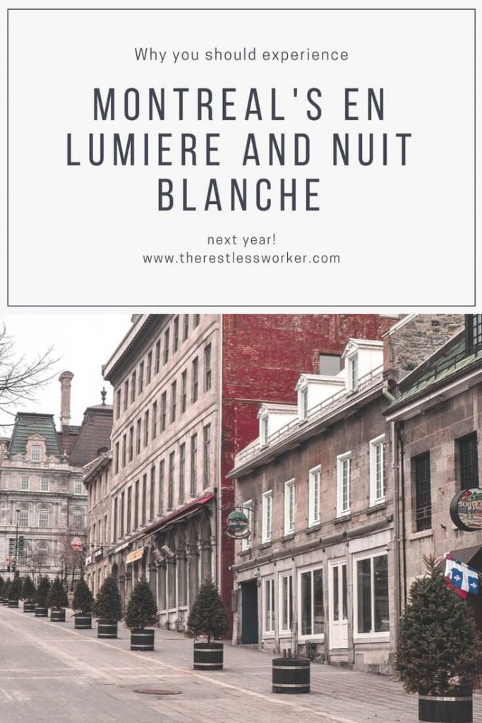 nuit blanche montreal
