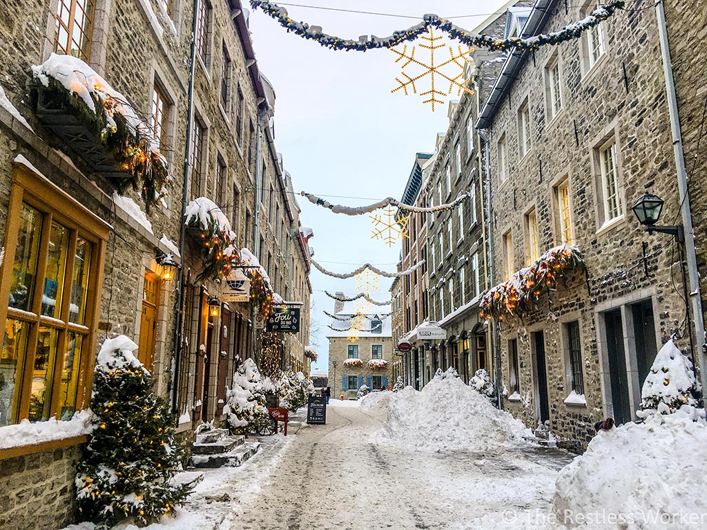 New Year's Eve in Quebec City