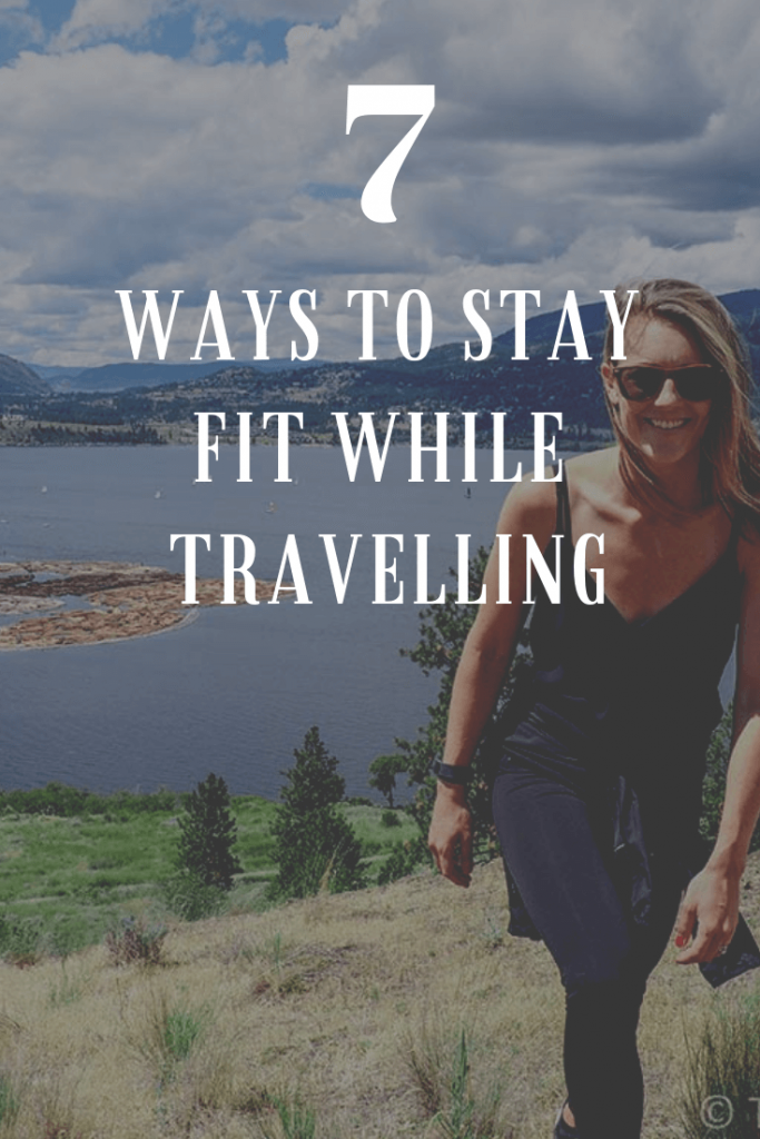 stay in shape while travelling