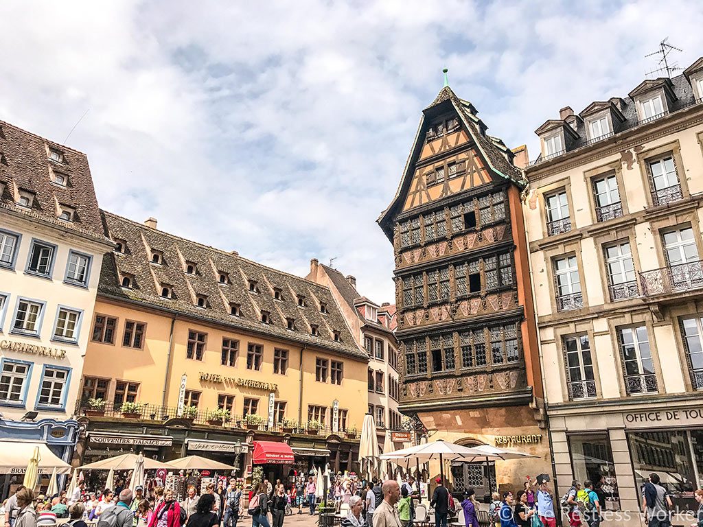 one day in Strasbourg France