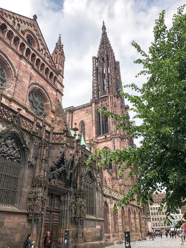 one day in Strasbourg France