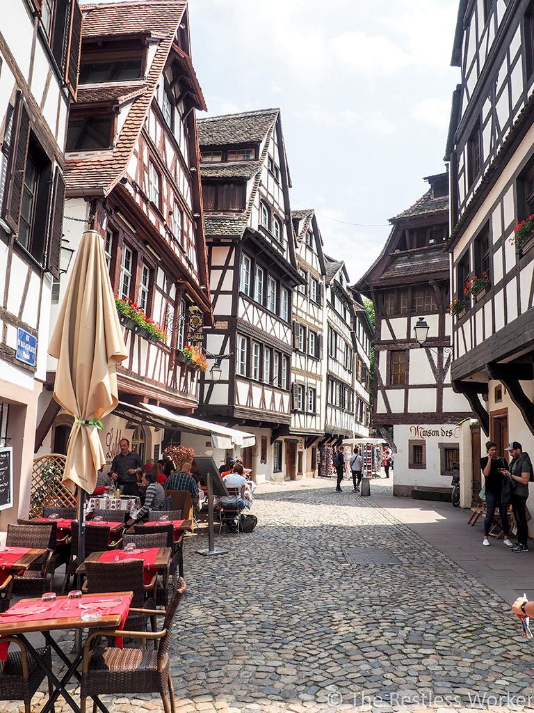 one day in Strasbourg France