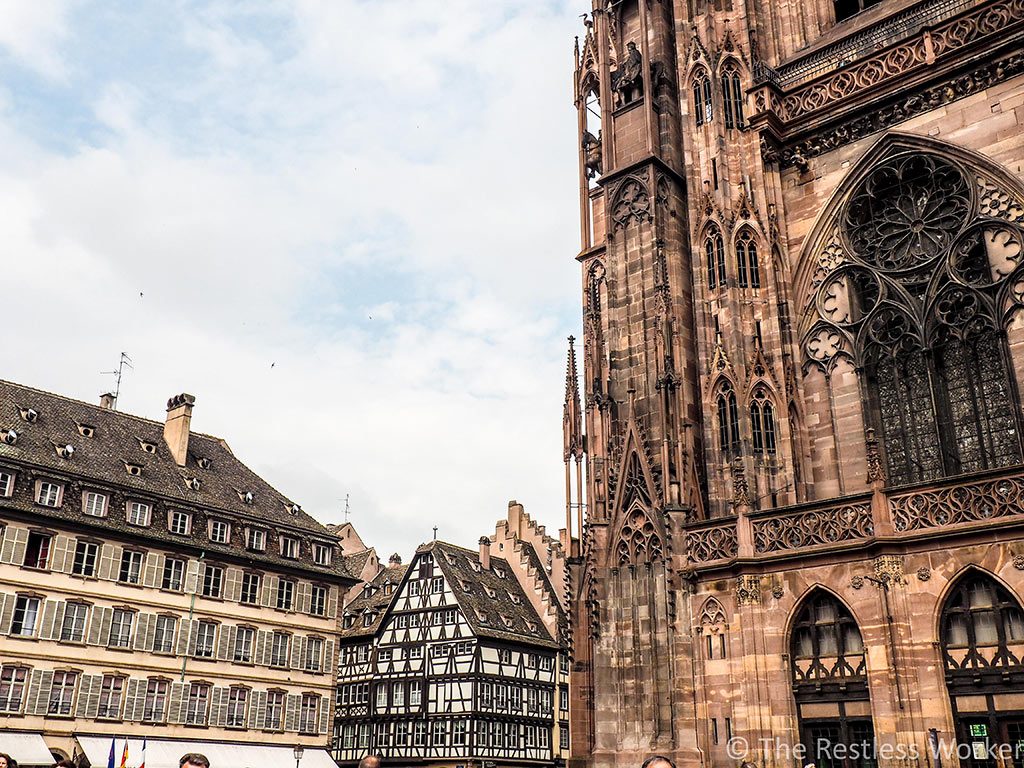 one day in Strasbourg France