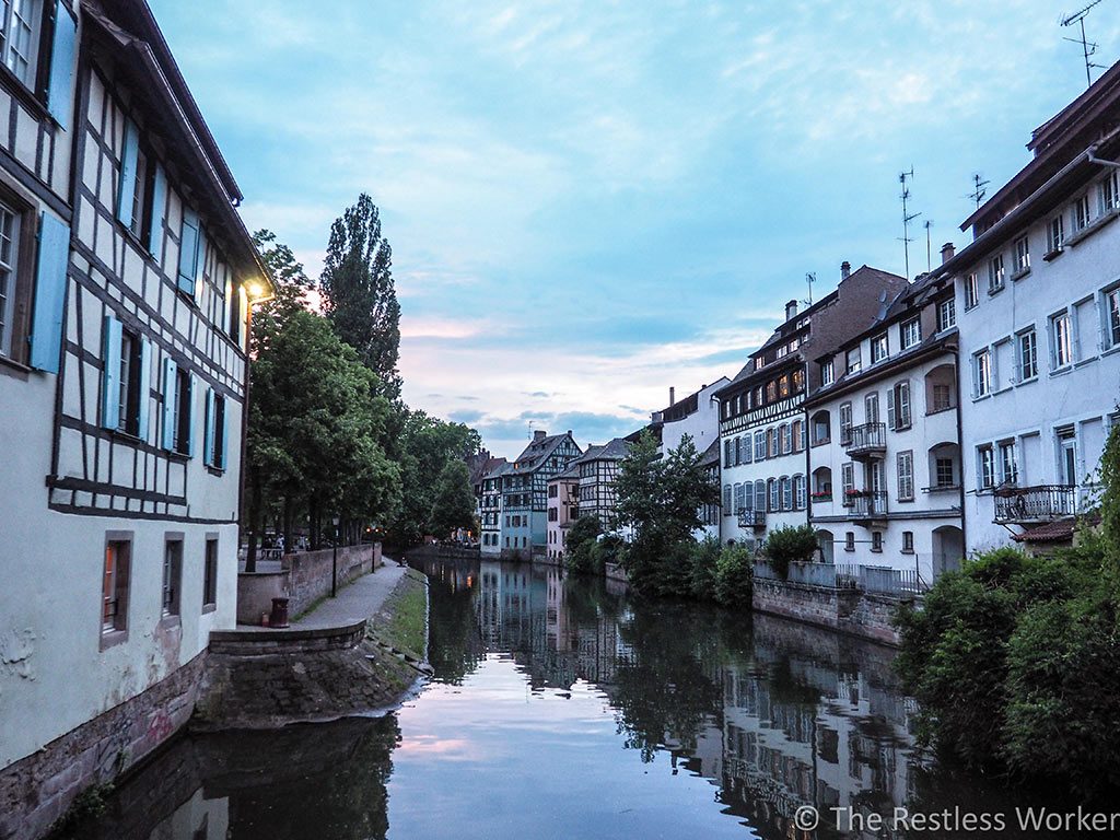 one day in Strasbourg France