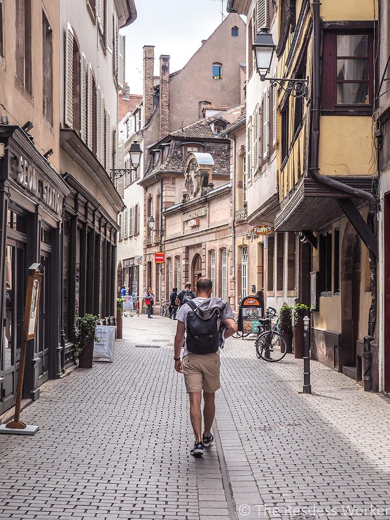 one day in Strasbourg France