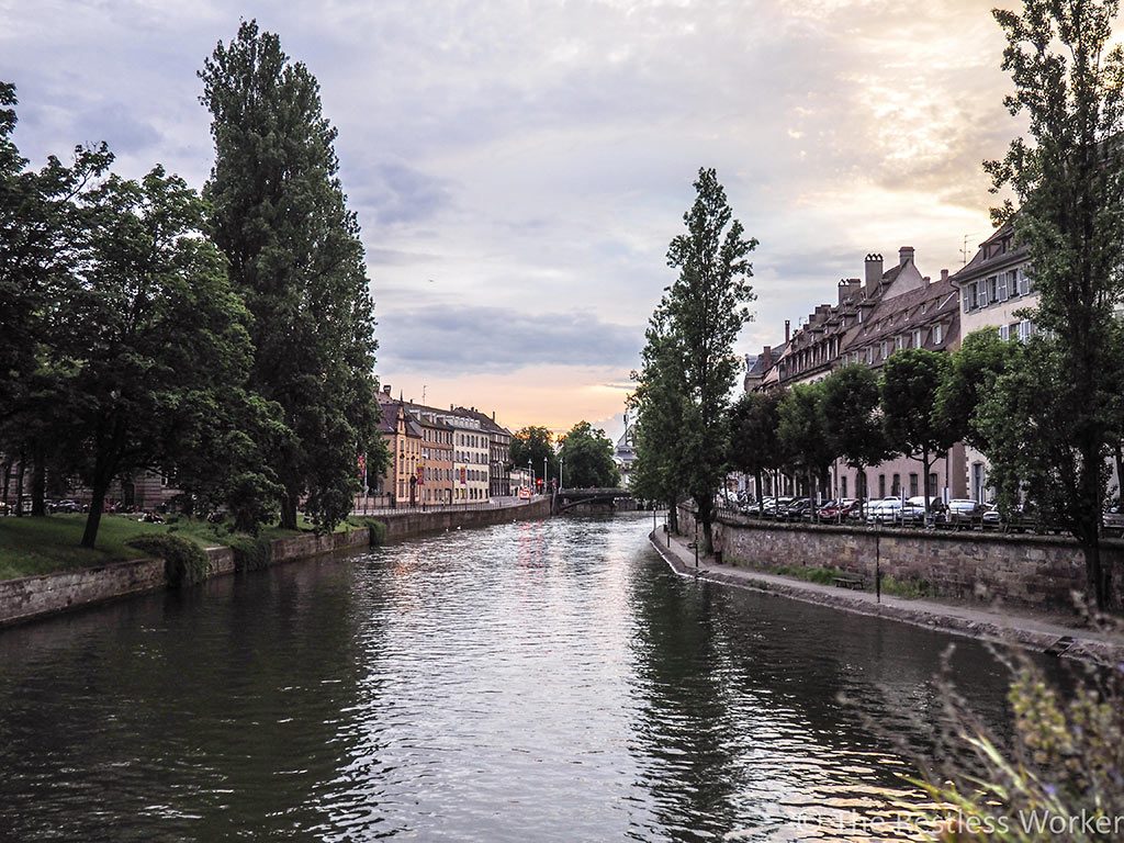 one day in Strasbourg France