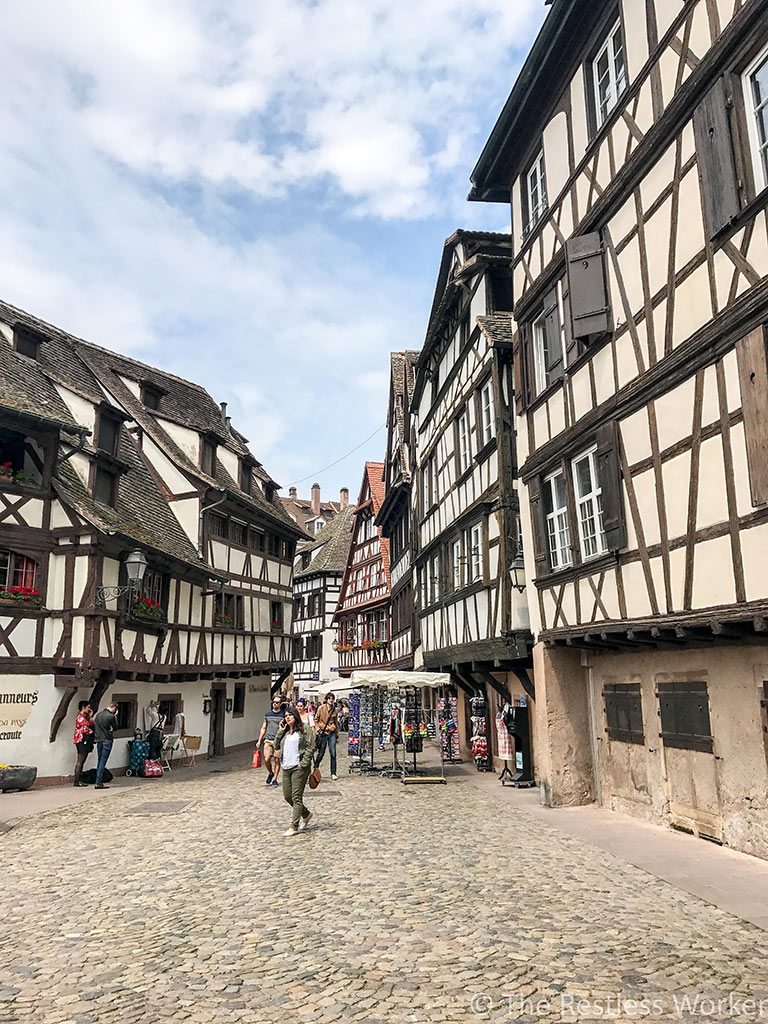 one day in Strasbourg France