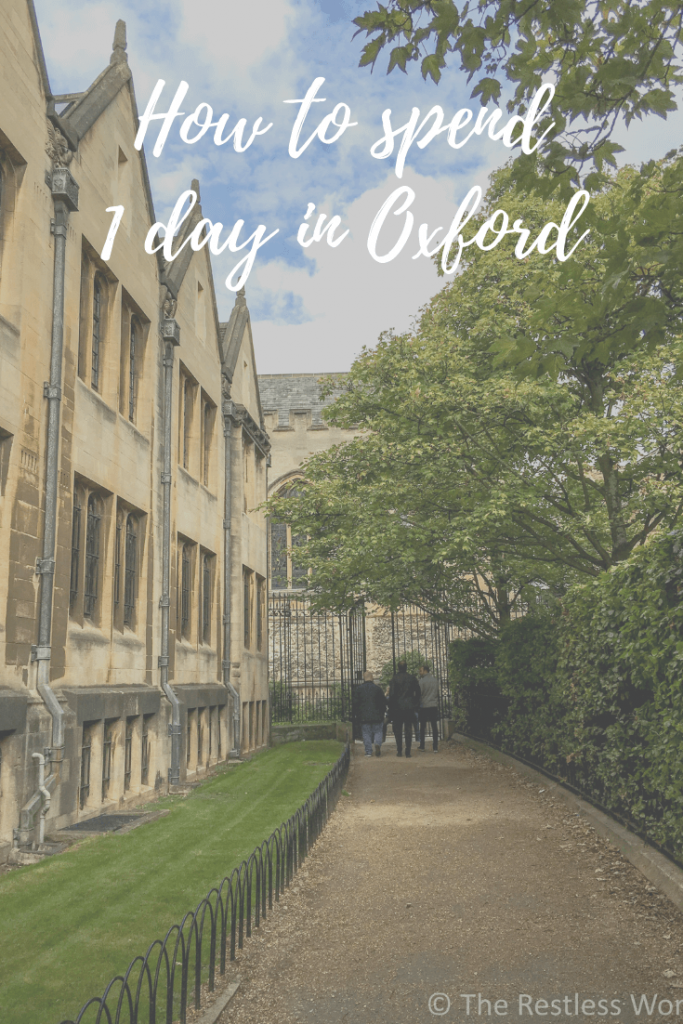 how to see oxford in one day