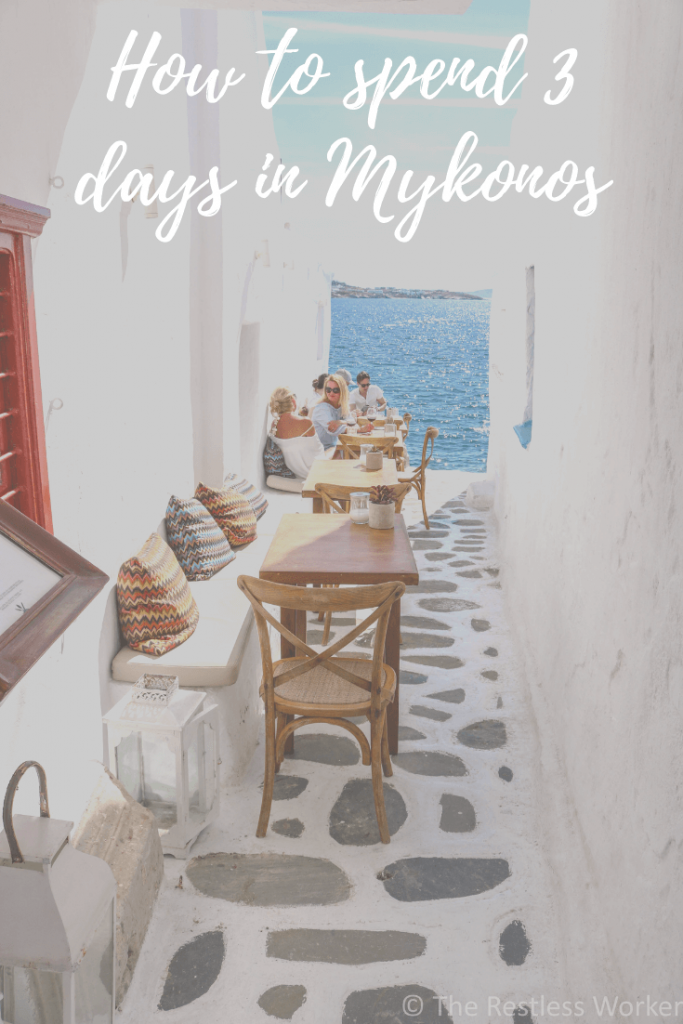3 days in Mykonos